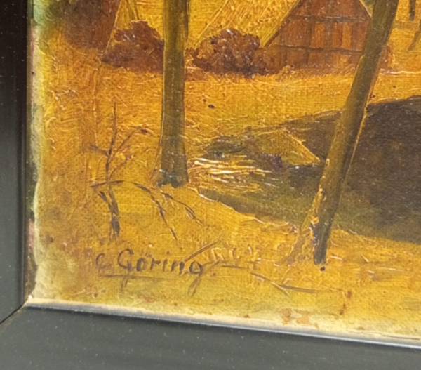 Autor :  e goring. Obraz jest w mojej rodzinie od ponad 100lat