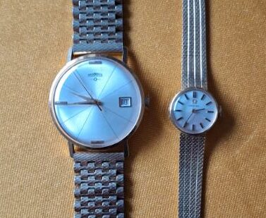 Zegarek OMEGA damska złoto 585