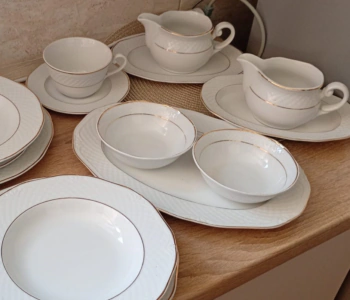 Serwis Obiadowy Porcelana Lubiana